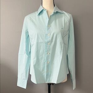 Vineyard Vines Light Blue Striped Button Down Shirt